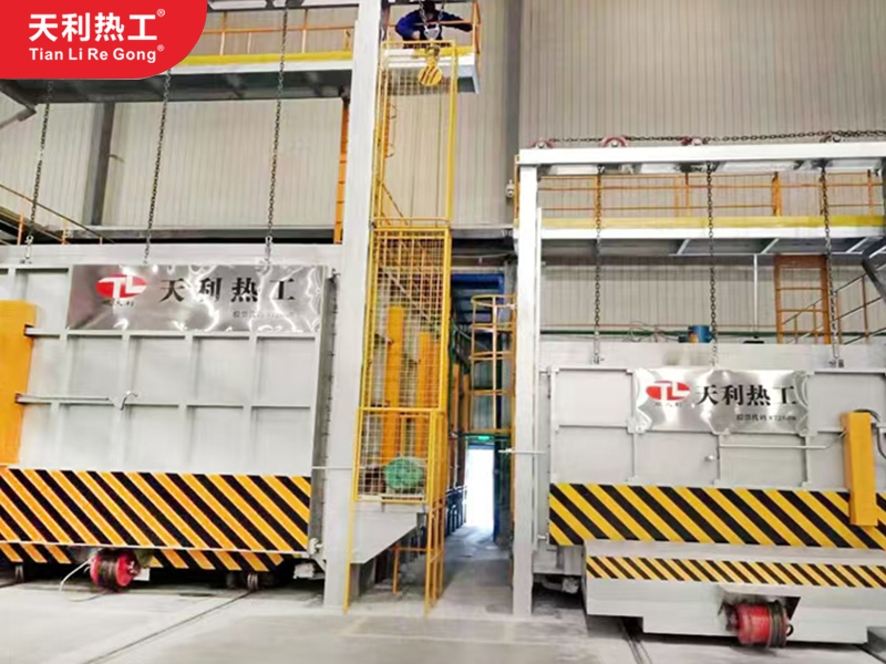 大型臺(tái)車(chē)式電阻爐